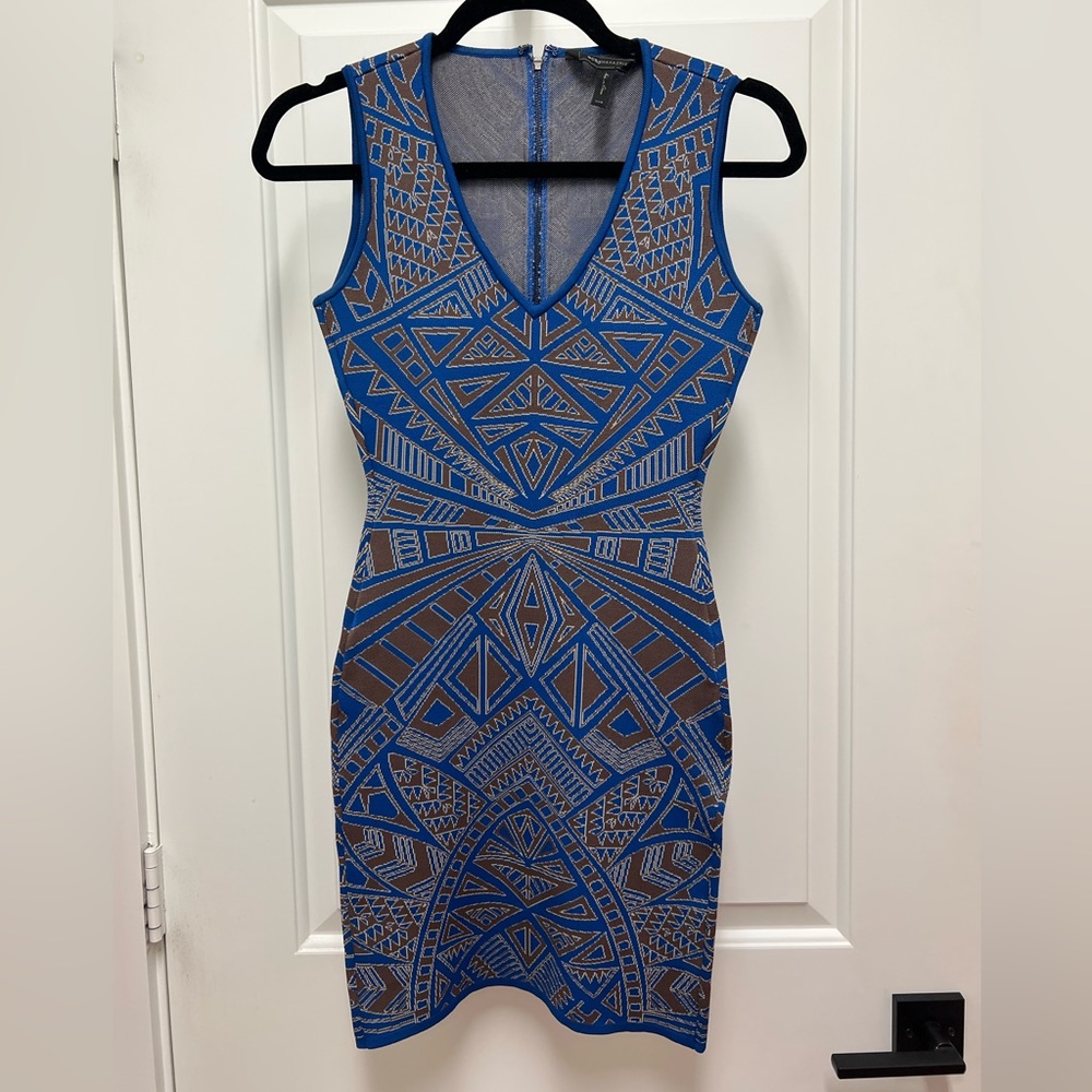 BCBG MAXAZRIA Aztec Dress